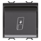 GEWISS GEWGW12039 BADGE ELETTROMECCANICO 2M CH/BK