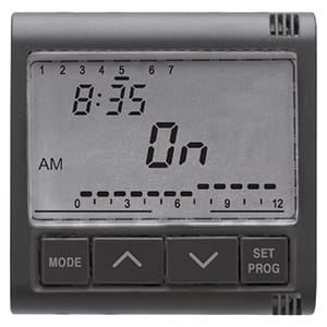 GEWISS - GEWGW21825 PROGR.EL.GIOR./SETT.-1 CANALE 230V SY/BK