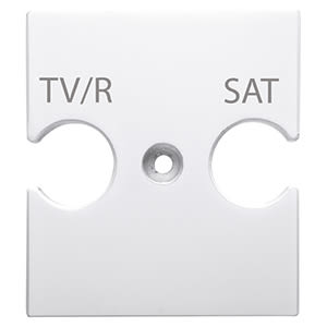 GEWISS - GEWGW10387 SUPPORTO PRESE COMBINATE TV-R-SAT CH/WT