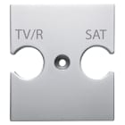 GEWISS GEWGW14387 SUPPORTO PRESE COMBINATE TV-R-SAT CH/TI