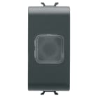 GEWISS - GEWGW21835 LAMPADA ANTI BLACK-OUT FISSA - 230V 50/60HZ - 1h - 1 MODULO - SYSTEM BLACK