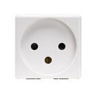 GEWISS - GEWGW20220 PRESA STANDARD ISRAELIANO 250V ac - 2P+T 16A - 2 MODULI- SYSTEM WHITE