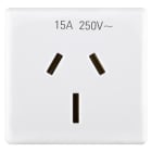 GEWISS GEWGW20356 PRESA 2P+T 15A ST.AUSTR.SY/WT