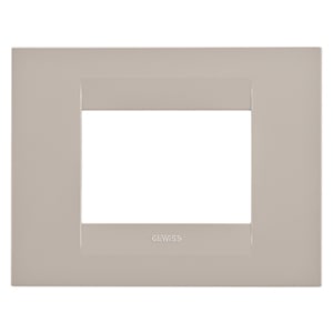 GEWISS - GEWGW16403TC PLACCA GEO 3M CANAPA