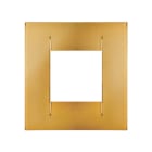 GEWISS - GEWGW16422MO PLACCA GEO INT.2P ORO