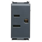 GEWISS GEWGW30232 PRESA 2P+T 15A ST.USA