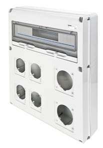 GEWISS GEWGW68021N Q-DIN 20M 2PR.63A 4PR.16/32A IP65