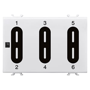 GEWISS - GEWGW10741 MODULO PULS. TOUCH EASY 6 CAN.