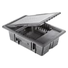 GEWISS GEWGW24611 TORRETTA A SCOMPARSA 10P COPERCHIO INOX