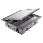 GEWISS GEWGW24612 TORRETTA A SCOMPARSA 20P COPERCHIO INOX