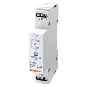 GEWISS - GEWGWD6430 LST - SCARICATORE DI SOVRATENSIONE - PER LINEA TELEFONICA E DATI - 10KA 50V - 1 MODULO