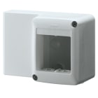 GEWISS - GEWGW27609 SCATOLA PORTAPPARECCHI SYSTEM - PER MINICANALI - 2 POSTI - BIANCO RAL 9010