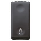 GEWISS GEWGW21512 PULSANTE 1P NA 10A CAMPANELLO SY/BK