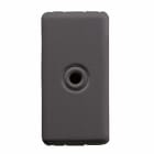 GEWISS - GEWGW21058 USCITA CAVO 1 POSTO - DIAMETRO 4 E 8 mm - 1 MODULO - SYSTEM BLACK