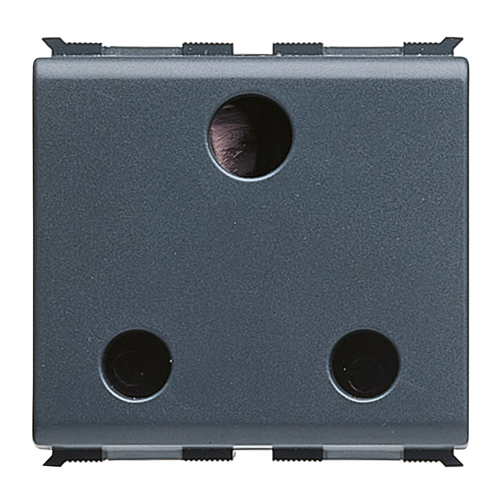 GEWISS - GEWGW30220 PRESA STANDARD INGLESE 250V ac - 2P+T 16A - 2 MODULI - PLAYBUS