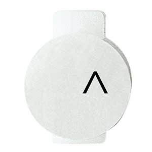 GEWISS - GEWGW20596 DISCHETTO FRECCIA VERTICALE ALTO