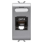 GEWISS - GEWGW14423 CONNETTORE RJ45 1M CAT.6 UTP TITANIO