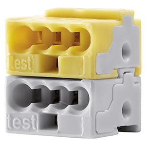 GEWISS GEWGW90808 MORSETTI GIALLO-BIANCO