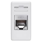 GEWISS - GEWGW20686 PRESA RJ45 - 4 COPPIE - CATEGORIA 6 - FTP - TOOLLESS - 1 MODULO - SYSTEM WHITE