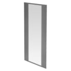 GEWISS - GEWGWN1101CF DOMO CENTER - PORTA - VETRO TRASPARENTE FUME - H.1500