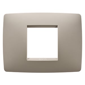GEWISS - GEWGW16102TC PLACCA ONE - IN TECNOPOLIMERO - 2 POSTI - CANAPA - CHORUSMART