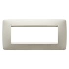 GEWISS - GEWGW16106TI PLACCA ONE - IN TECNOPOLIMERO - 6 POSTI - AVORIO - CHORUSMART