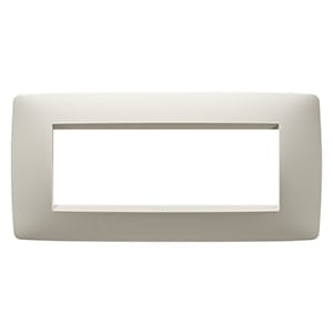 GEWISS - GEWGW16106TI PLACCA ONE 6M AVORIO