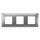 GEWISS - GEWGW16126VT PLACCA ONE INT.2+2+2M O.TITANIO