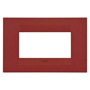 GEWISS - GEWGW16404VR PLACCA GEO 4P RUBINO