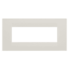 GEWISS GEWGW16406TI PLACCA GEO 6M AVORIO