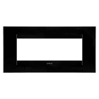GEWISS - GEWGW16406TN PLACCA GEO - IN TECNOPOLIMERO - 6 POSTI - NERO TONER - CHORUSMART