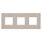 GEWISS - GEWGW16426TC PLACCA GEO INTERNATIONAL - IN TECNOPOLIMERO - 2+2+2 POSTI ORIZZONTALE - CANAPA - CHORUSMART