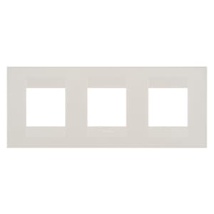 GEWISS - GEWGW16426TI PLACCA GEO INT.2+2+2M O.AVORIO