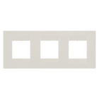 GEWISS - GEWGW16426TI PLACCA GEO INT.2+2+2M O.AVORIO