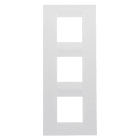 GEWISS - GEWGW16427TB PLACCA GEO INT.2+2+2M V.BIANCO