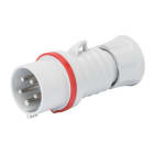 GEWISS - GEWGW60019WH SPINA MOBILE DIRITTA HP - CON INVERTITORE DI FASE - IP44/IP54 - 3P+T 32A 380-415V - ROSSO - 6H - CABLAGGIO A VITE