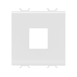 GEWISS - GEWGW10433 ADATTATORE PREDISPOSTO PER LALLOGGIAMENTO DI CONNETTORI DATI - TIPO AMP/KEYSTONE JACK - 2 MODULI - BIANCO LUCIDO - CHORUSMART