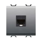 GEWISS - GEWGW14435 PRESA RJ45 - CATEGORIA 6 - UTP - 2 MODULI - TITANIO - CHORUSMART
