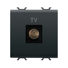 GEWISS - GEWGW12367 PRESA TV 2M DIR.CONN.MASC.9,5MM NE.