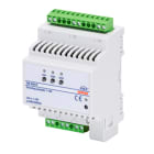 GEWISS - GEWGWA9313 ATTUATORE DIMMER PER BALLAST ELETTRONICI - 3 CANALI - 16AX - KNX - IP20 - 4 MODULI DIN