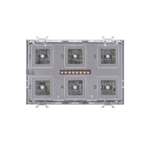 GEWISS GEWGWA9421 MOD.PULSANTIERA 6 CAN.KNX SIMB.INTERC.