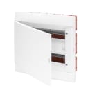 GEWISS - GEWGW40289TB CENTRALINO DA ARREDO PREDISPOSTO PER ALLOGGIAMENTO MORSETTIERA - PORTA CIECA - BIANCO - 12 MODULI