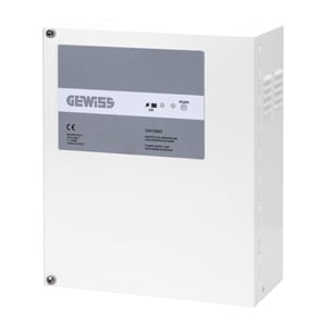 GEWISS - GEWGW10949 ALIMENTATORE SUPPLEMENTARE PER CENTRALE DI COMANDO - ANTIFURTO FILARE/RADIOFREQUENZA - BIANCO - CHORUSMART