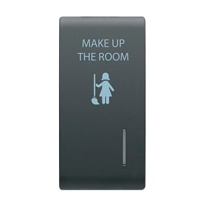 GEWISS - GEWGW12732 TASTO INTERCAMBIABILE - CON DIFFUSORE - MUR - 1 MODULO - NERO SATINATO - CHORUSMART