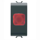 GEWISS GEWGW12623 SPIA DI SEGNALAZIONE ROSSO 1M NERO