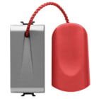 GEWISS - GEWGW14136 PULSANTE UNIPOLARE 250V ac - NA 16A - TIRANTE - 1 MODULO - TITANIO - CHORUSMART