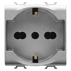 GEWISS - GEWGW14204 PRESA 2M 2P+T 16A BIV. ST. ITA/TED T.