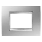 GEWISS GEWGW16203VT PLACCA LUX 3M TITANIO
