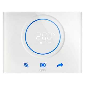 GEWISS - GEWGW16970CB TERMOSTATO ICE WI-FI DA PARETE BIANCO