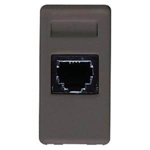 GEWISS GEWGW21251 CONNETTORE TELEFONICO RJ11 SY/BK